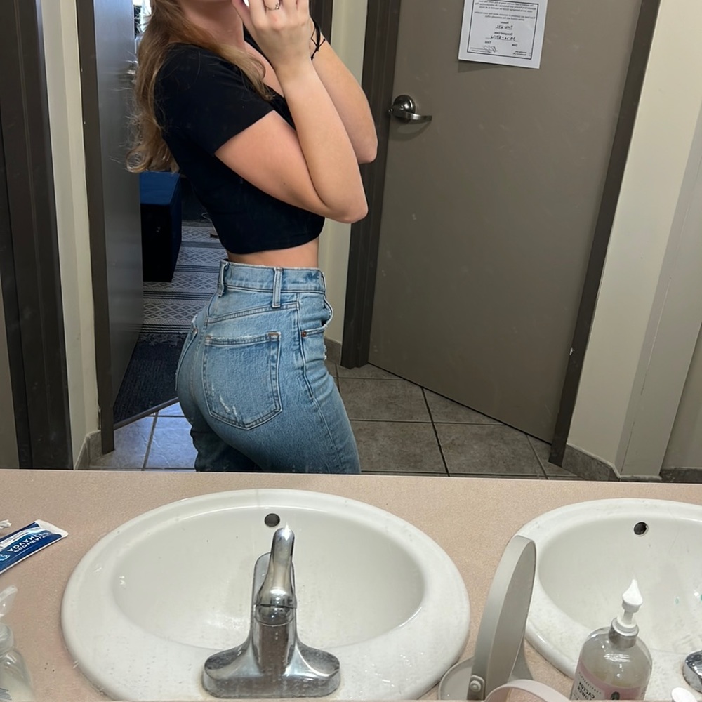 Abercrombie 90s straight jeans